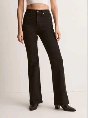 Madewell Perfect Vintage Flare Jeans Black Size 25